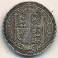 Великобритания 1 шиллинг 1891 год