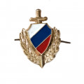 Эмблема петличная МВД (флаг России)