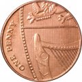 Великобритания 1 пенни 2015 год (JC)