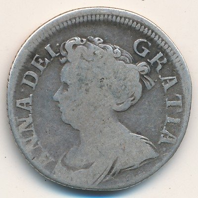 Великобритания 1 шиллинг 1711 год