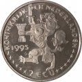 Нидерланды 2 экю 1995 год - Регата в Амстердаме - Амстердам