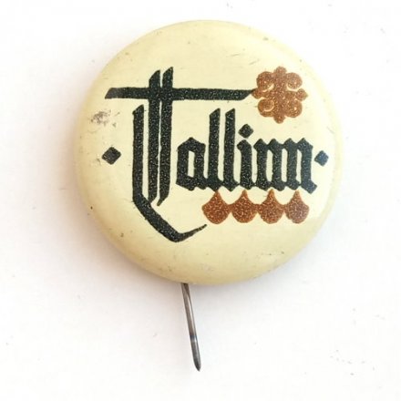 Значок-иголка Таллин. Tallinn. Прибалтика