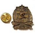 Знак 40 лет 4 адн ОВАКОЛУ. Одесское высшее артиллерийское командное училище (на цанге)