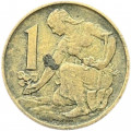 Чехословакия 1 крона 1965 год