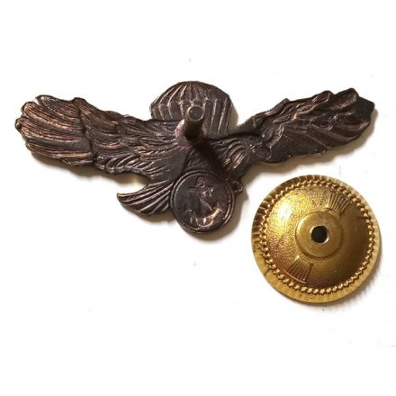 Знак Морская пехота (орел ДШБ с парашютом)