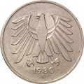 ФРГ 5 марок 1980 год (D)