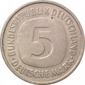 ФРГ 5 марок 1980 год (D)