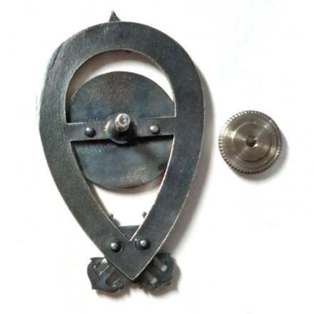 Знак Специалист-гидрограф. 3 уровень (серебрение)