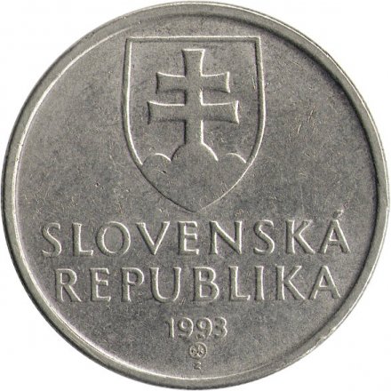 Словакия 5 крон 1993 год