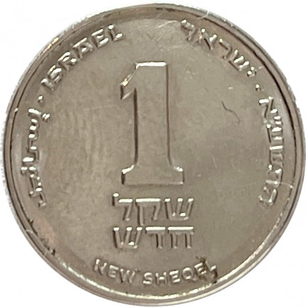 Израиль 1 новый шекель 2011 год