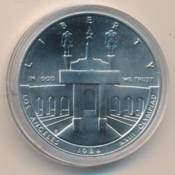 США 1 доллар 1984 год - XXIII Летние Олимпийские игры 1984 года в Лос- Анжелесе (S)