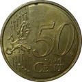 Финляндия 50 евроцентов 2008 год - Герб Финляндии