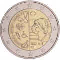 Бельгия 2 евро 2022 год - В честь здравоохранения во время ковид-пандемии