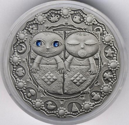 Беларусь 20 рублей 2009 год - Знаки зодиака. Близнецы