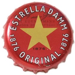 Пивная пробка Испания - Estrella Damm 1876 Original