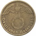 Третий Рейх 5 рейхспфеннигов 1937 год (D)