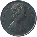 Бермудские острова 25 центов 1979 год