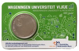 Нидерланды 5 евро 2018 год - 100 лет Вагенингенскому университету