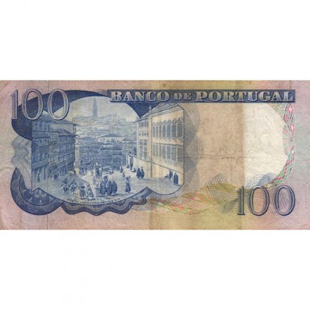 Португалия 100 эскудо 1965 год - Камило Каштелу-Бранку - тип 2 - F