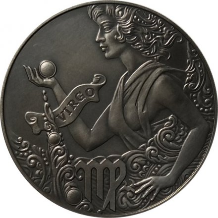 Беларусь 1 рубль 2015 год - Дева (Virgo)