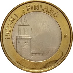 Финляндия 5 евро 2013 год - Исконная Финляндия