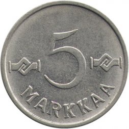 Финляндия 5 марок 1957 год