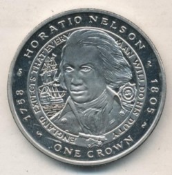 Монета Фолклендские острова 1 крона 2006 год