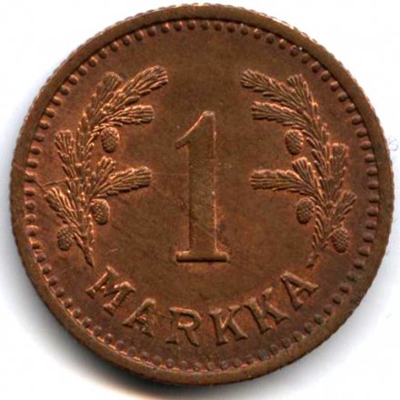 Финляндия 1 марка 1942 год