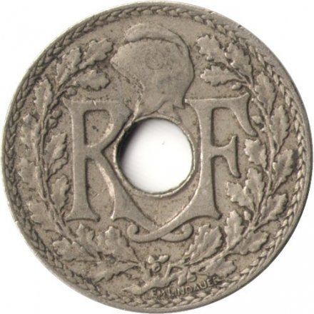 Франция 10 сантимов 1929 год