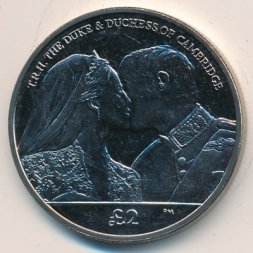 Южная Джорджия и Южные Сэндвичевы острова 2 фунта 2012 год