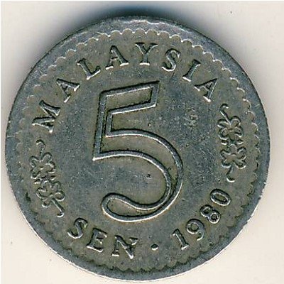 Малайзия 5 сен 1980 год