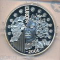 Франция 1,5 евро 2006 год - 120 лет со дня рождения Робера Шумана