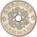 Дания 2 кроны 2001 год