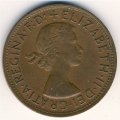 Австралия 1 пенни 1955 год (точка после &quot;PENNY.&quot;)