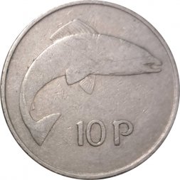 Ирландия 10 пенсов 1971 год