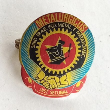 Значок Конгресс металлургия и металломеханика. Сетубал