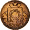 Латвия 2 сантима 1932 год