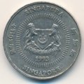 Сингапур 50 центов 1993 год