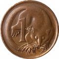 Австралия 1 цент 1969 год - Карликовый летучий кускус