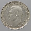 Австралия 3 пенса 1938 год - Король Георг VI
