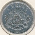 Швеция 1 крона 1877 год