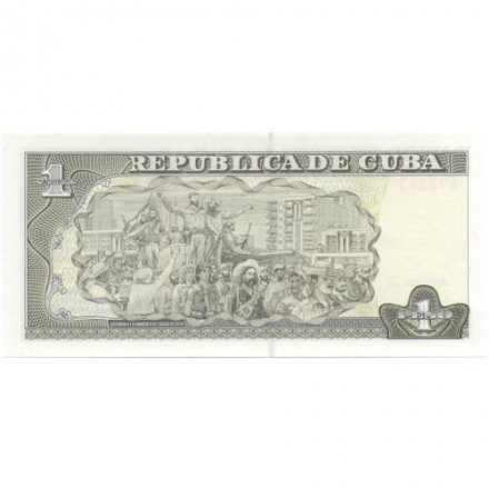 Куба 1 песо 2016 год - Хосе Марти. Повстанцы - UNC