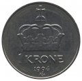 Норвегия 1 крона 1994 год - Харальд V
