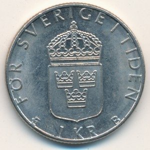 Швеция 1 крона 1995 год