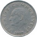 Турция 50000 лир 2000 год