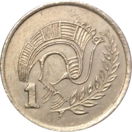 Кипр 1 цент 1983 год