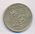 Чехословакия 20 геллеров 1991 год