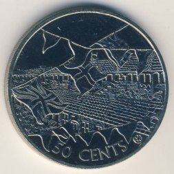Острова Кука 50 центов 2002 год