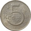 Чехословакия 5 крон 1982 год