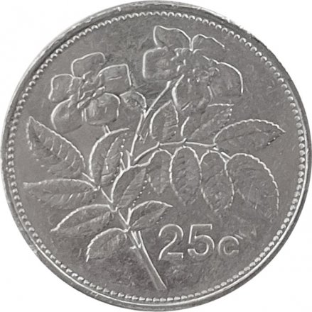 Мальта 25 центов 1998 год